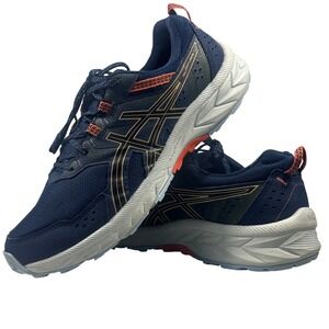 ASICS Gel Venture 9 Men Trail Running Shoes Navy Extra Wide Size 12
